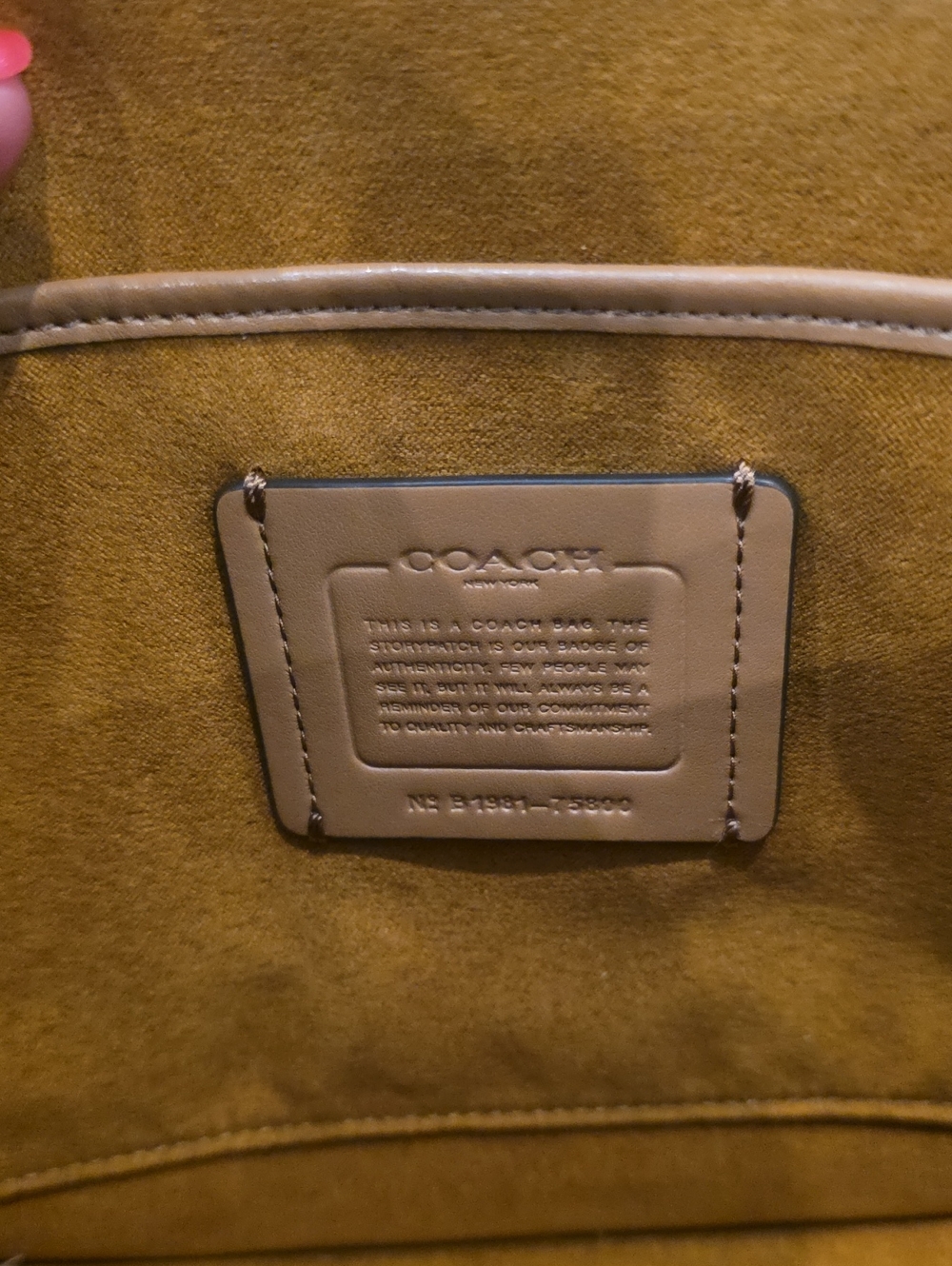 Coach Restored Tabby Shoulder Bag In Colorblock With Snakeskin Detail - Picture 7 of 8